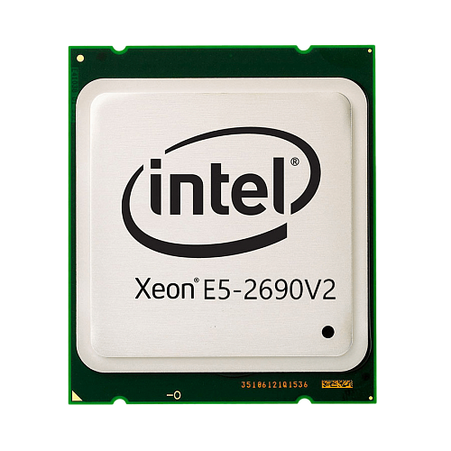 Серверный процессор б/у Intel E5-2690v2 FCLGA2011 3Ghz-3.6GHz 25MB